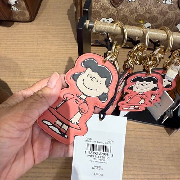 Coach X Peanuts Lucy Bag Charm CBG58 - Picture 1 of 2